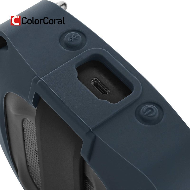 Colorcoral ป้องกันซิลิโคน Stand Up Case สําหรับ Bose Soundlink Micro ลําโพงบลูทูธแบบพกพากันน้ํา - รูปที่ 4