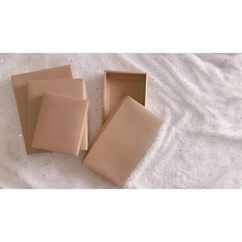 กล่องน้ำตาลมีฝา หนา300แกรม