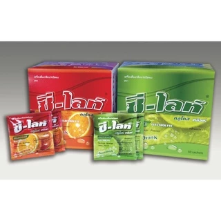 (ยกกล่อง50ซอง) SEA LYTE เครื่องดื่มเกลือแร่ ชนิดผงซีไลท์ รสส้ม/รสมะนาว