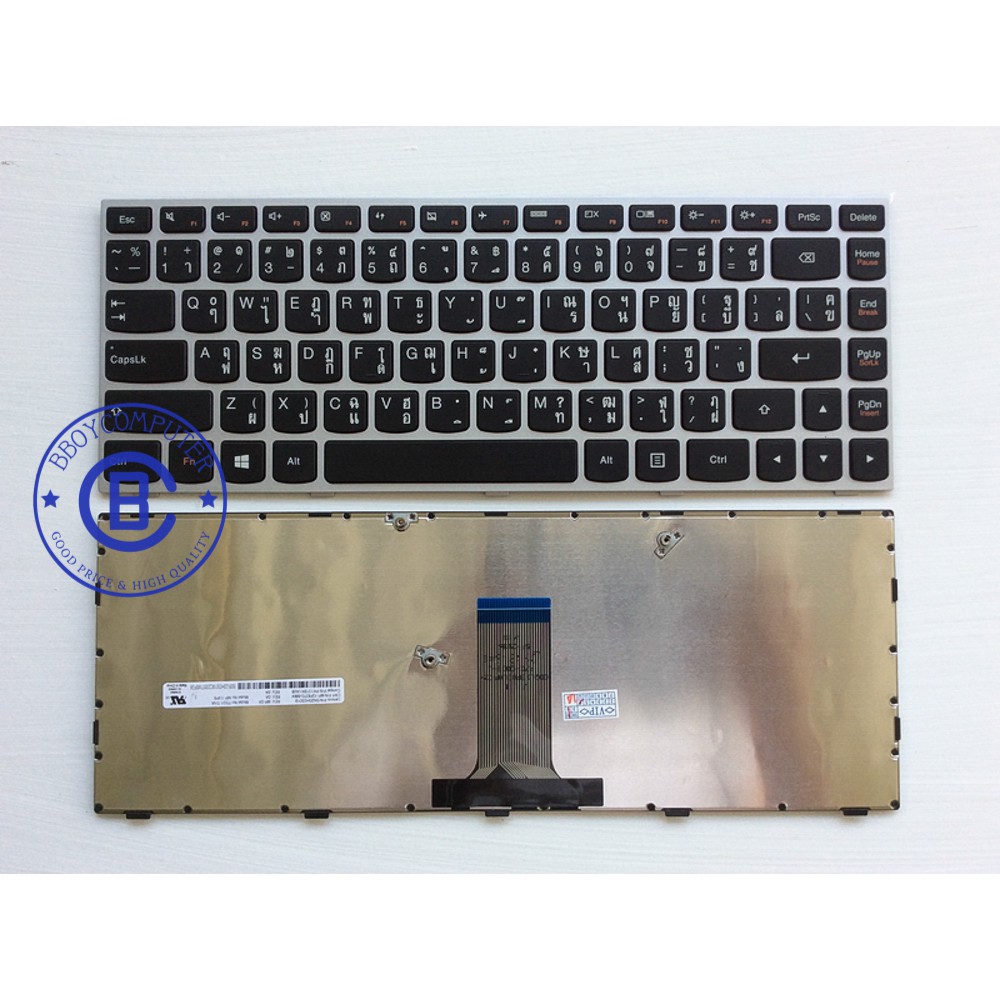 LENOVO Keyboard คีย์บอร์ด LENOVO G40-70 G40-75 G40-80 G40-30 G40-45 B40-70 B40-30 B40-45 Z40-70 Z40-
