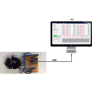 บอร์ด DataLogger วัดอุณหภูมิ 20 ช่อง