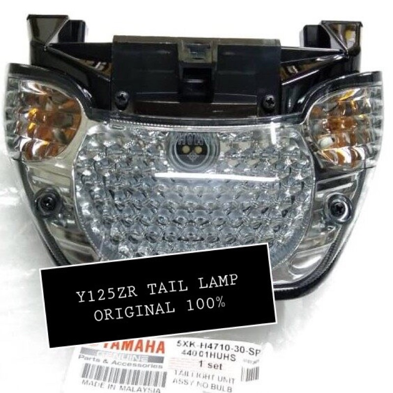 YAMAHA 125ZR Y125ZR TAIL LAMP TAIL LIGHT ASSY SET (ไม่มีหลอดไฟ) SP 5XK-H4710-0-00-SP