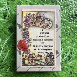 Tarot_raredecks-I 22 Arcani Fiabeschi -Il Meneghello , Milan-Tarot card/deck/ไพ่ทาโรต์/ไพ่ยิปซี/ไพ่หายาก