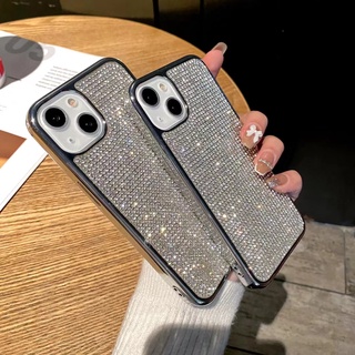 Shining Diamonds เคส Vivo V23 V25 Pro V20 Pro V21 Soft Case Vivo V27 V15 Pro Y30 Y50 X50Pro X70 Pro เคสโทรศัพท์ แบบนุ่ม