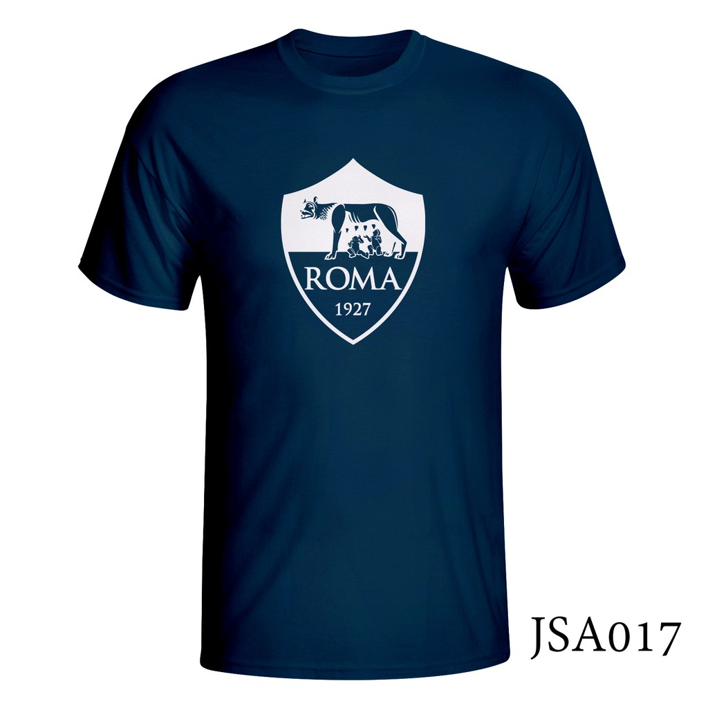 BAJU KAOS DISTRO BOLA AS ROMA LOGO MURAH TERBARU KB