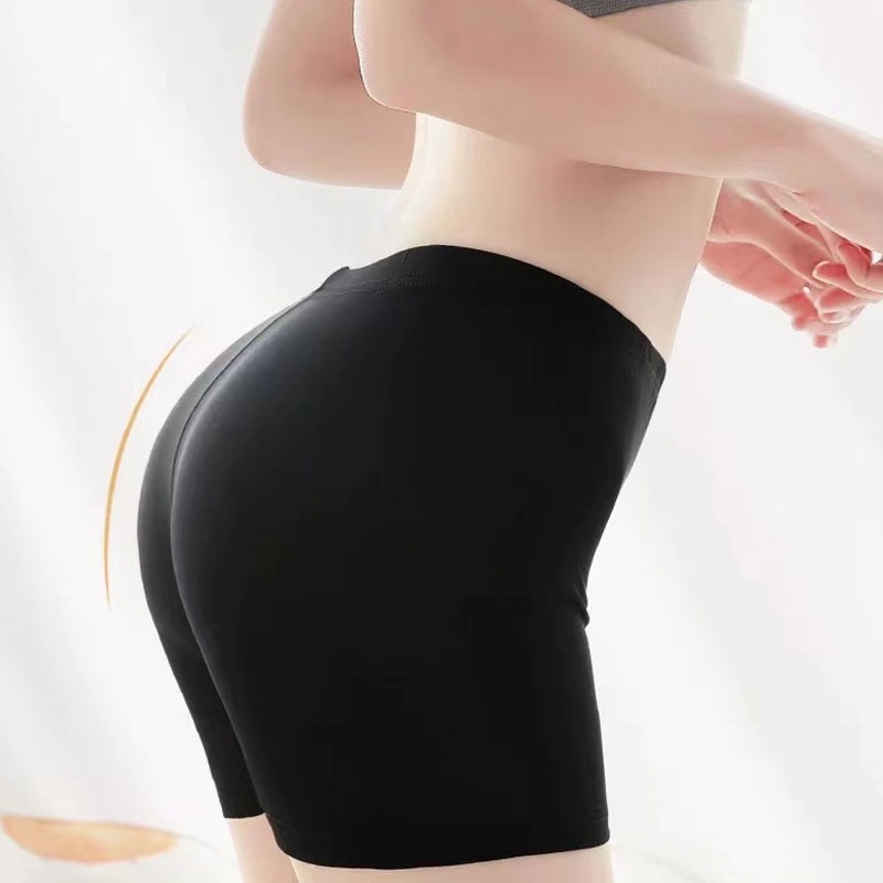 กางเกงเซฟตี้ กางเกงซับในไร้ขอบ กางเกงในขาสั้น ผ้ายืด ใส่สบาย Women's Safety Pants [ร้านไทย เตรียมจัดส่งสินค้า]