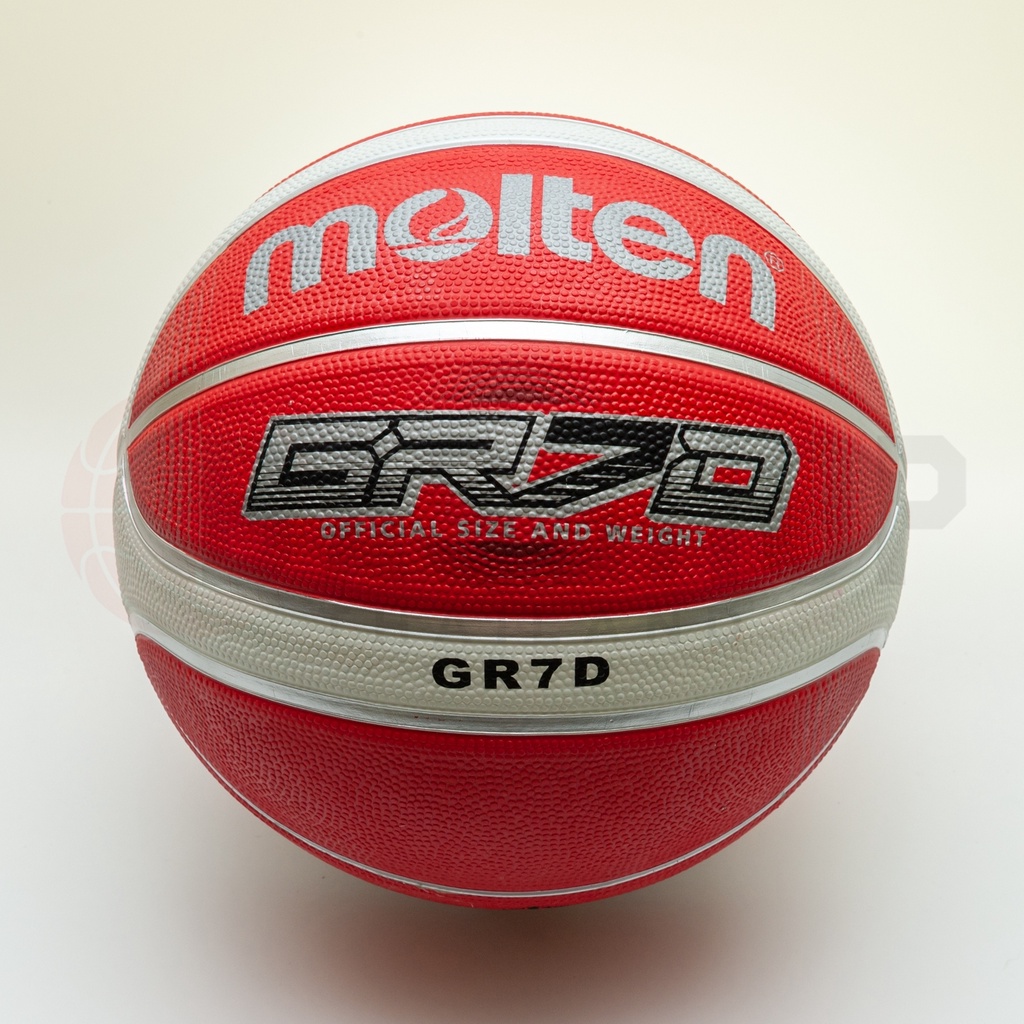 [Molten แท้ 100%]ลูกบาสเกตบอล Molten BGRX7D-WRW บาสยาง Size 7  มีมอก. ของแท้ 💯(%)🏀🏀