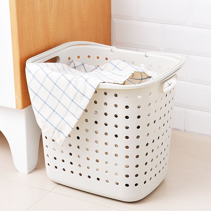 Laundry Basket Laundry Bakul Clothes Basket Waterproof Storage Basket Laudry Basket Plastic