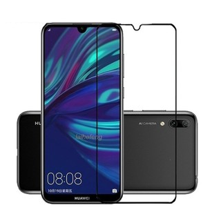 Huawei Y3 Y5 Y6 Y7 Y8 Y9 2017 2018 Pro Prime 2019 ฟิล์มกระจกเต็มจอ Full Cover Tempered Glass Film ป้องกันหน้าจอ