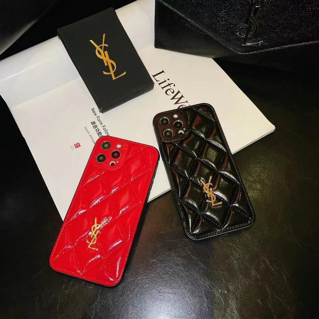YSL FASION iPhone 12 11 Pro Max XR XS Max X 7 8 8Plus 7Plus Case Cover iPhone Casing Luxury Brand