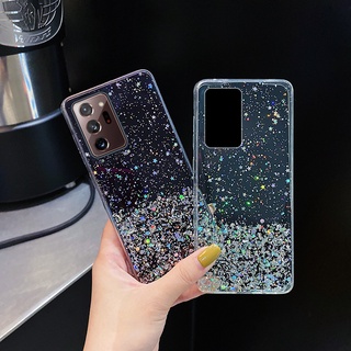 เคสโทรศัพท์มือถือซิลิโคนลายกลิตเตอร์สําหรับ Samsung Galaxy Note 10 Note 8 Note 9 Note 10Plus 10Lite Note 20Ultra Samsung J2Prime J5Prime J7Prime