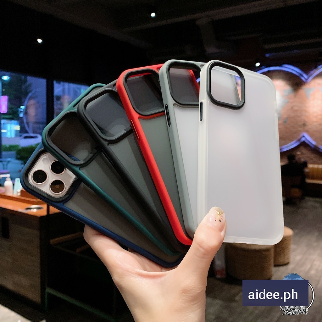 IPHONE 12 Cse รุ่นที่สอง Matte Contrast สี Anti-drop เคสโทรศัพท์สําหรับ Iphone 12 Pro Max I12 Iphone