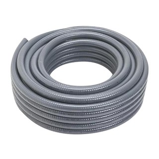 Soft pipe FLEXIBLE LIQUID-TIGHT CONDUIT TIGER EF 1/2” 60M GREY Conduit, accessories Electrical work ท่ออ่อน ท่ออ่อนกันน้