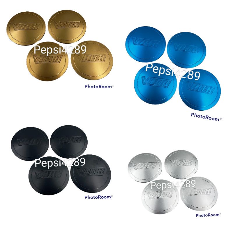 #ฝาปิดดุมล้อ RAYS TE37 / CE28 / RE30 ขนาด 60มิล และ 62มิล (4ชิ้น)#งานCNC ฝาล้อ ฝาล้อแต่ง ฝาล้อแม็ก ป