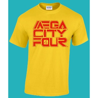 เสื้อยืด พิมพ์ลาย Mega City Four สไตล์ลําลอง สําหรับผู้ชาย 2022