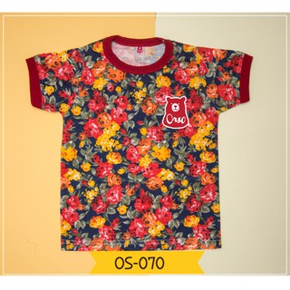 เสื้อครอบครัว เสื้อลายดอก เสื้อเด็ก รหัส OS-070