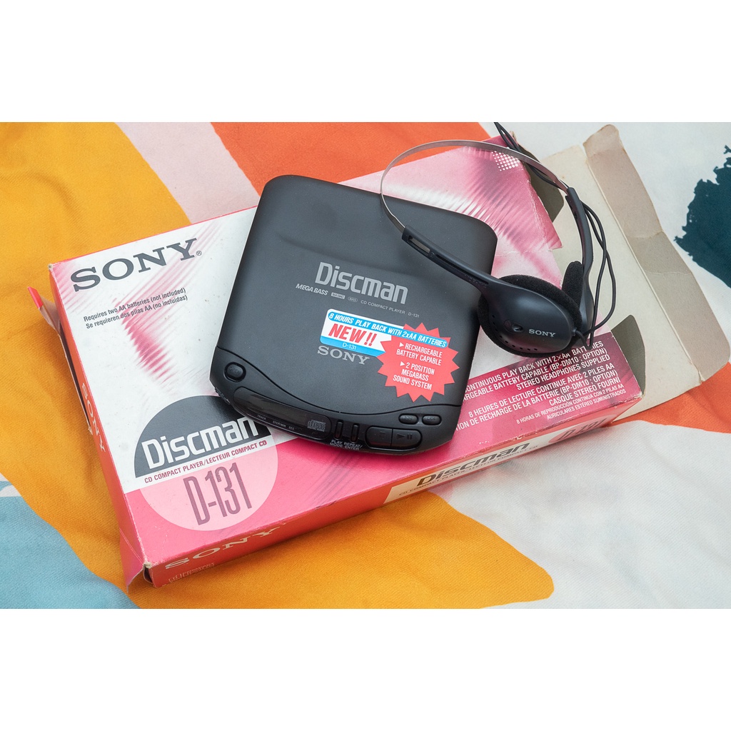เครื่องเล่น CD Walkman Sony Discman D-131