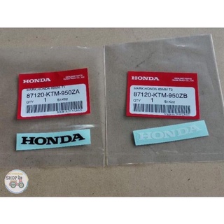 🔻เเท้​เบิก​ศูนย์​🔻สติกเกอร์เครื่อง​หมาย​ HONDA​ 60mm ติดรถWave125