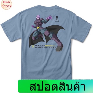 เสื้อยืดกีฬา Primitive X Dragon Ball Super Mens Hit Assassin Short Sleeve T Shirt Short sleeve T-shirts