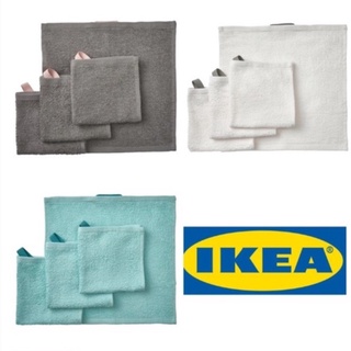 DIMFORSEN  ผ้าขนหนู  30×30ซม./4ชิ้น IKEA อิเกีย  DIMFORSEN ดิมฟูร์ชเซน ผ้าขนหนู