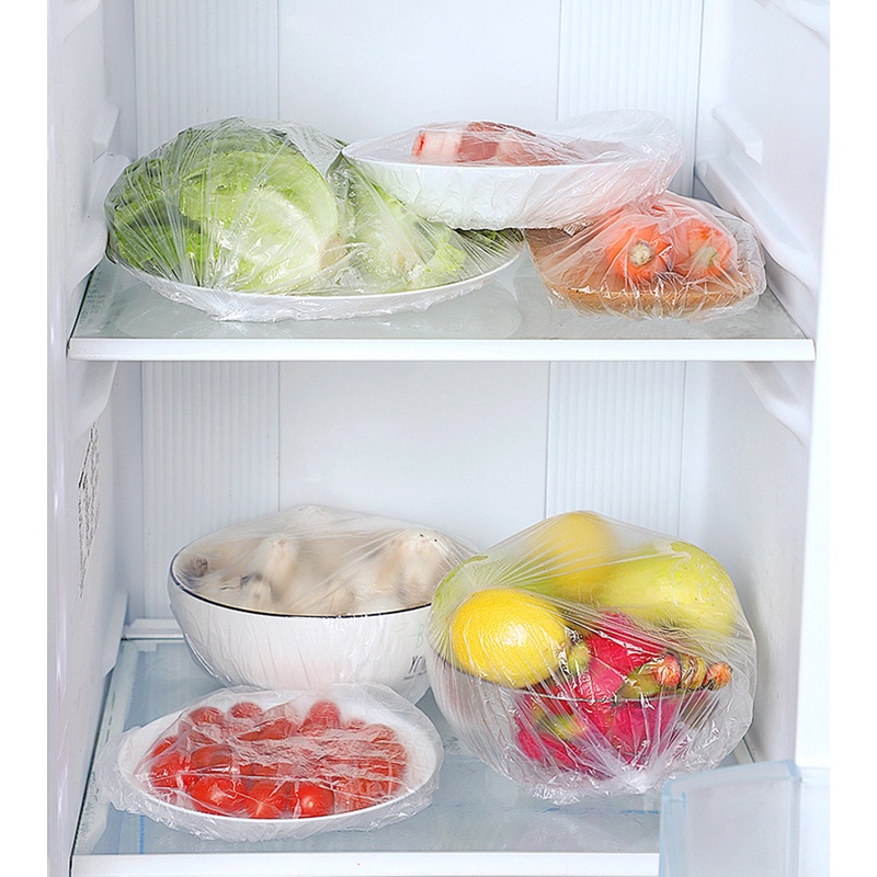 ฟิล์มห่ออาหาร แรปถนอมอาหาร ถุงห่ออาหาร ป้องกันเชื้อโรค ประมาณ100 ชิ้น เข้าไมโครเวฟได้ ถุงหมีน่ารัก - รูปที่ 3