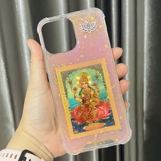 (พร้อมส่ง iphone14ProMax) ❤️ใหม่ พระแม่ลักษมี สวยองค์ท่านสดใส พื้นหลังชมพูกลีบบัว เป็นสีที่พระแม่โปรดปรานใครรอบูชา