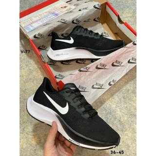 รองเท้าผ้าใบไนกี้ รองเท้าวิ่ง Nike ZoomX  Turbo Black size 36-45