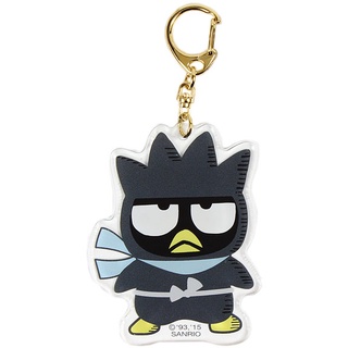 พวงกุญแจ Sanrio Japanese Design Series ลาย Badtz Maru ทำจากอะคริลิค ขนาด 5.5 x 0.5 x 11.5 ซม.