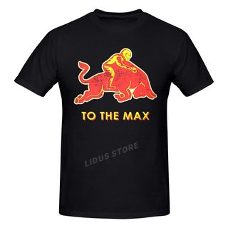 ผ้าฝ้ายคอกลมVerstappen To The Max เสื้อยืด แขนสั้น พิมพ์ลายกราฟฟิคfrom S-4XL