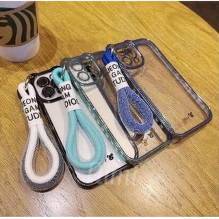 (พร้อมส่งจากไทย) เคสไอโฟน เคสกันกล้องหมีพร้อมสายคล้องมือ 7+/8+ 11 12/12Pro 12ProMax 13 13Pro 13ProMax