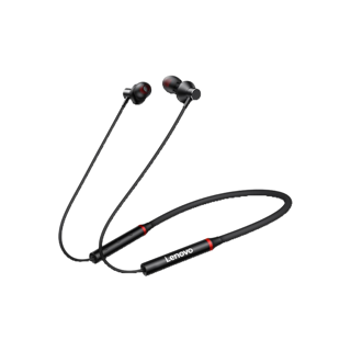 Lenovo HE05X In Ear Sports Bluetooth 5.0 หูฟังบลูทูธ แบบคล้องคอ หูฟังไร้สาย ลดเสียงรบกวน กันน้ำ IPX5