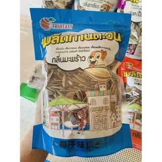 เมล็ดทานตะวันอบมะพร้าว/วอลนัท/พุทราจีน ภาษาไทย ของแท้ อร่อย เม็ดใหญ่ มี อย รับรองทุกถุง (ส่งฟรี ลด50% ในไลฟ์ )