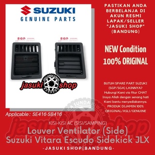 เครื่องระบายอากาศด้านข้าง แบบตาข่าย ของแท้ สําหรับ Suzuki Vitara Escudo Sidekick JLX SGP