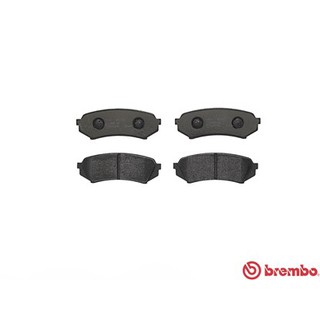 ผ้าดิสเบรคหลัง LEXUS LX470 4.7 1998-2008 LAND CRUISER VX70 4.2 1990- VX100 4.2 4.7 1998-2007 BREMBO