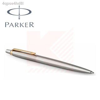 ∏ปากกาลูกลื่น Parker Jotter Stainless GT (แหนบทอง)