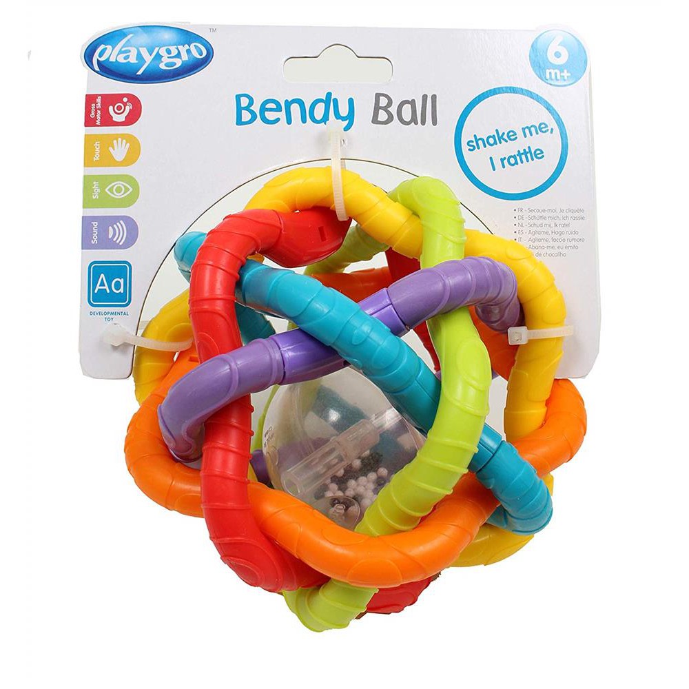 [ใช้ 2 โค้ดลดเพิ่ม] Playgro ของเล่นเสริมพัฒนาการ + ยางกัด  Bendy Ball