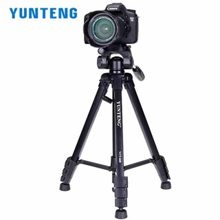 ขาตั้งกล้อง แถมหัวจับมือถือ 360° Yunteng รุ่น VCT-60 ของแท้100%