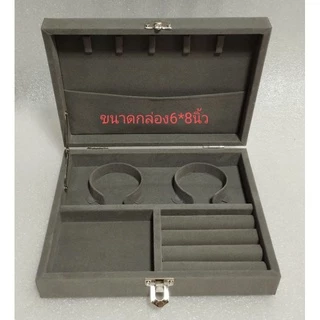 กล่องใส่เครื่องประดับขนาด6*8นิ้วขนาดกล่องมีดังนี้