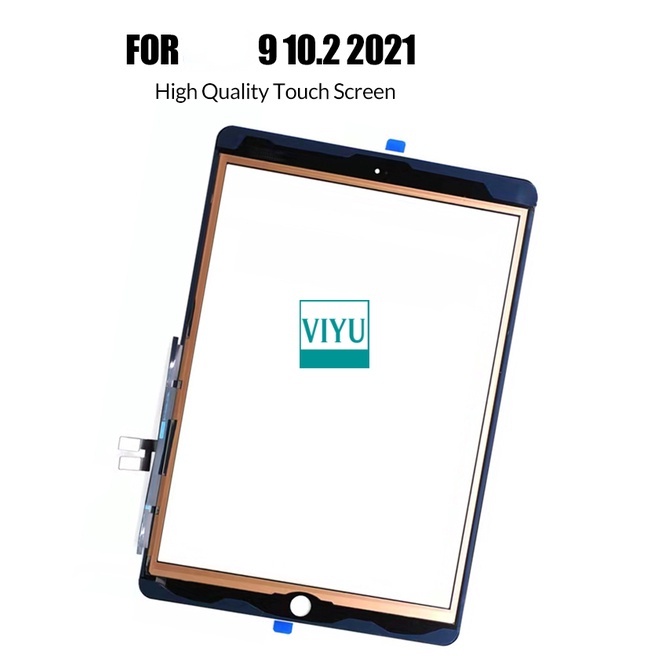 หน้าจอสัมผัสสําหรับiPad 9 9th 10.2 2021 A2602 A2603 A2604 A2605 ด้านหน้าTouch Screen Digitizer Glass