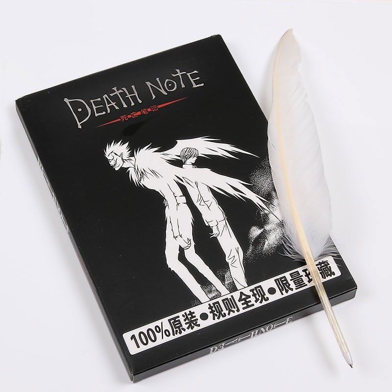 DeathNote สมุดเดธโน้ต+ปากกาขนนก