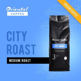 กาแฟอราบิก้า 100% คั่วกลาง 500 กรัม 1 ถุง Oriental Coffee City Roast