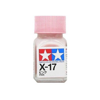 สีสูตรอีนาเมล TAMIYA X-17 Pink (10 ml)