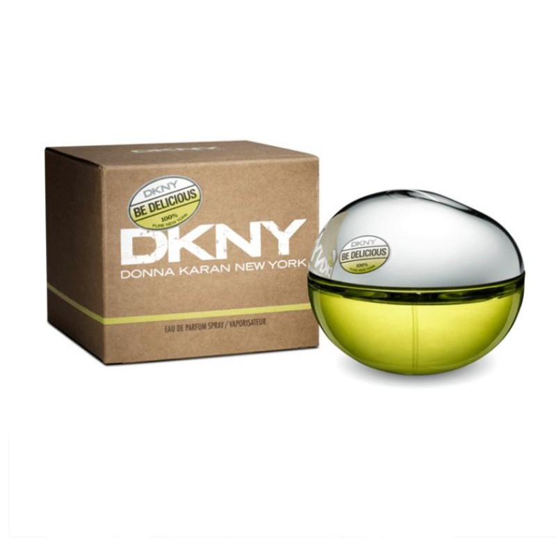 DKNY น้ำหอมแอปเปิ้ลเขียว DKNY Be Delicious for Women EDP 100 มิล/น้ำหอมแท้100%