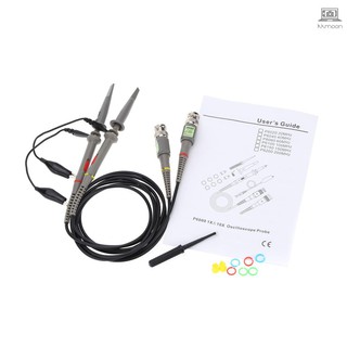 p6100 คลิปทดสอบความแม่นยําสูง oscilloscope probe 1x10x100 mhz alligator 2 ชิ้น