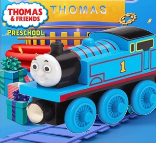 Thomas And Friends รถไฟโทมัส รถไฟ ของเล่นไม้โมเดลแม่เหล็ก ของเล่นเด็กผู้ชาย ของเล่น ของเล่นเด็ก