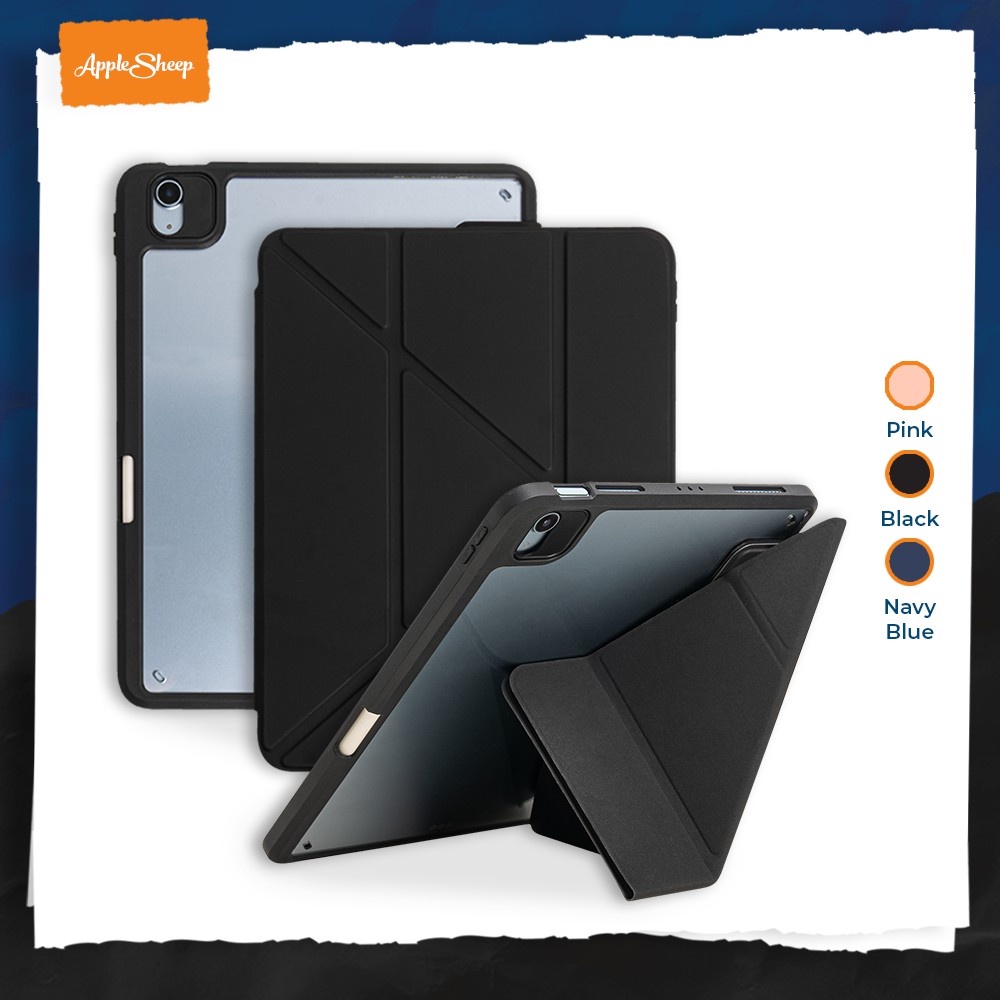 [isolate] เคสแท็บเล็ตสำหรับไอแพดปกแม่เหล็กแยกฝาพับได้รุ่น Pro 11/ 10.9 Air4-6 /10.2 Gen 7/8/9 /10.5 พับได้แนวตั้งแนวนอน