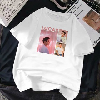 เสื้อยืดโอเวอร์ไซซ์ พิมพ์ลาย NCT Lucas PhotoS-5XL