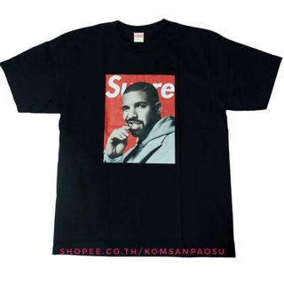 HOT SALINGเสื้อยืดผ้าฝ้ายเสื้อยืด supreme drake supreme streetwear S-5XL