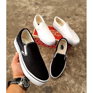 vans slip on รองเท้าผ้าใบ สีคลาสสิค size : 36-45 ส่งฟรี