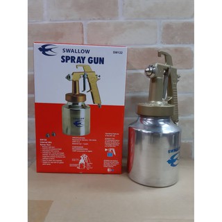 Swallow spray gun กาพ่นสี นกนางแอ่น  SW122